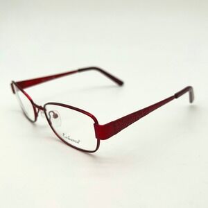 Womens Eyeglasses Frames Enhance EN 3913 Size 53-17-140 Burgundy Stainless NEW